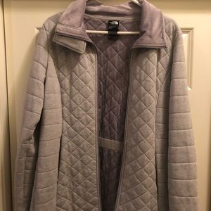 North face quilted jacket